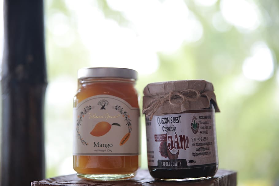 Jam, Fruit Preserves, Mango Jam, Mangojam, Text, Container, - Mason Jar - HD Wallpaper 