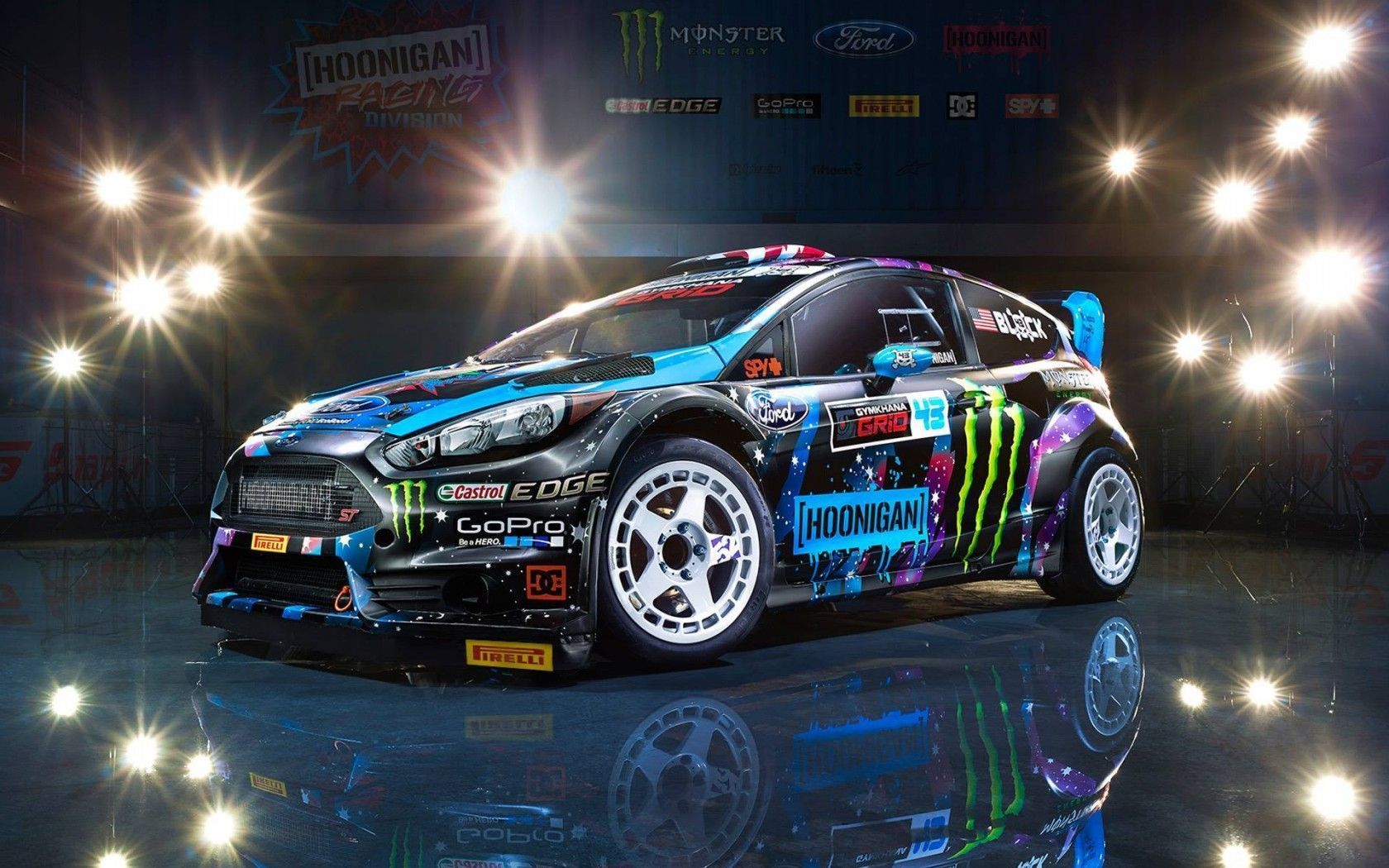 Ken Block Ford Fiesta 2016 - HD Wallpaper 