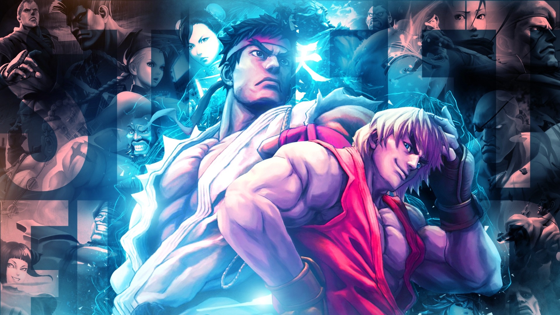 Wallpaper Street Fighter X Tekken, Ryu, Characters, - Street Fighter Full Hd - HD Wallpaper 