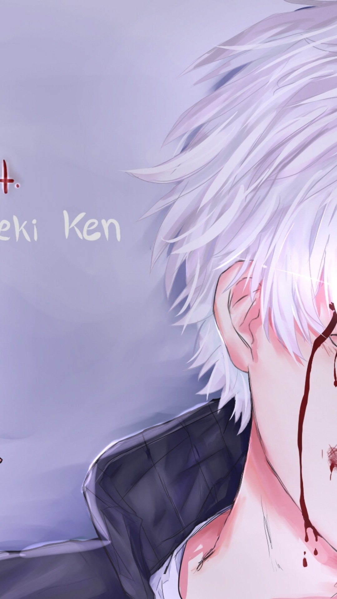 Tokyo Ghoul, Kaneki Ken, White Hair, Red Eye - Anime Wallpaper Kaneki Ken - HD Wallpaper 