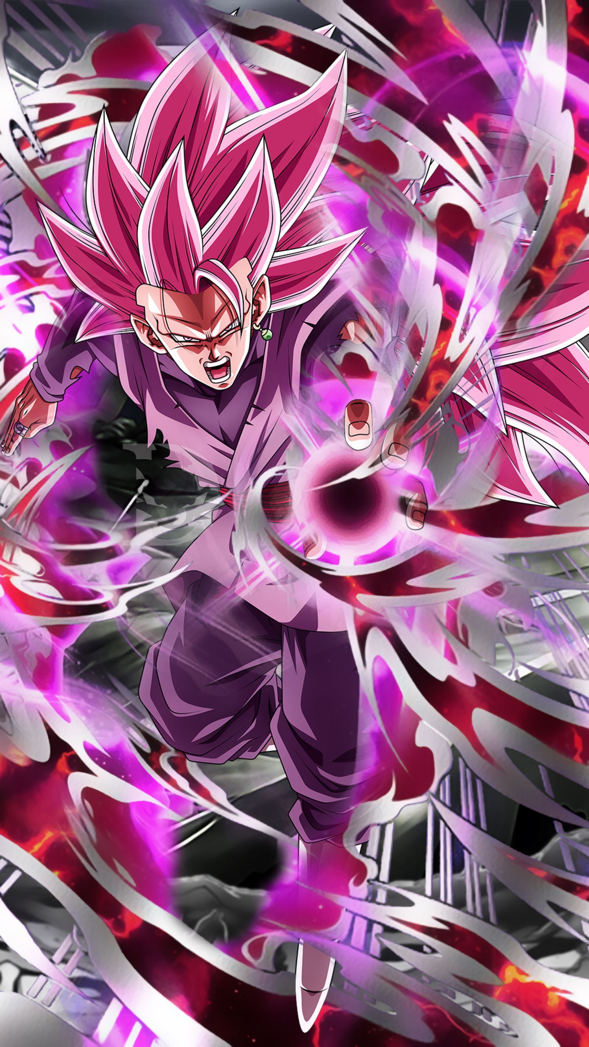 Wallpaper Iphone X Goku Inspirational Goku Black Super - Black Goku Ssj Rose 3 - HD Wallpaper 