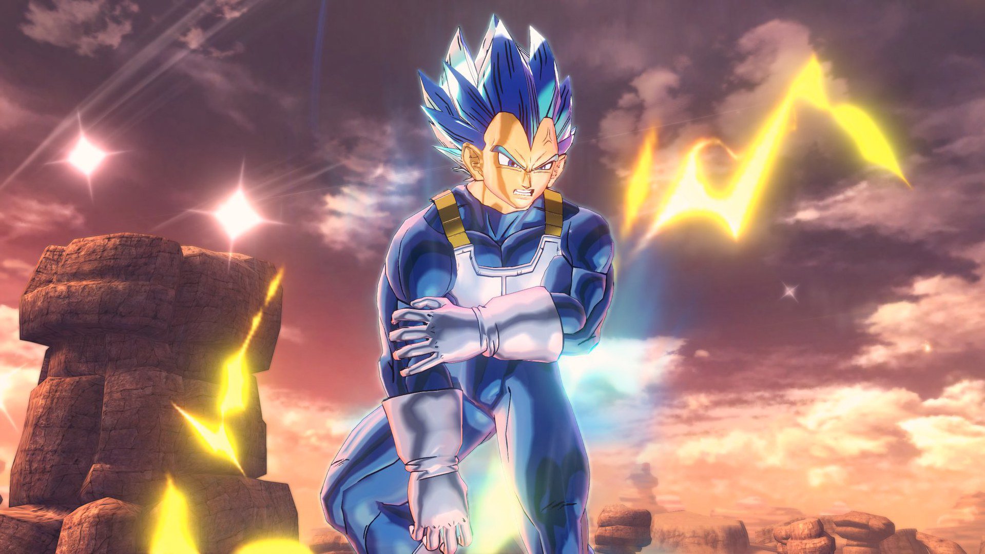 Vegeta Super Saiyan Blue Evolution Xenoverse 2 - HD Wallpaper 