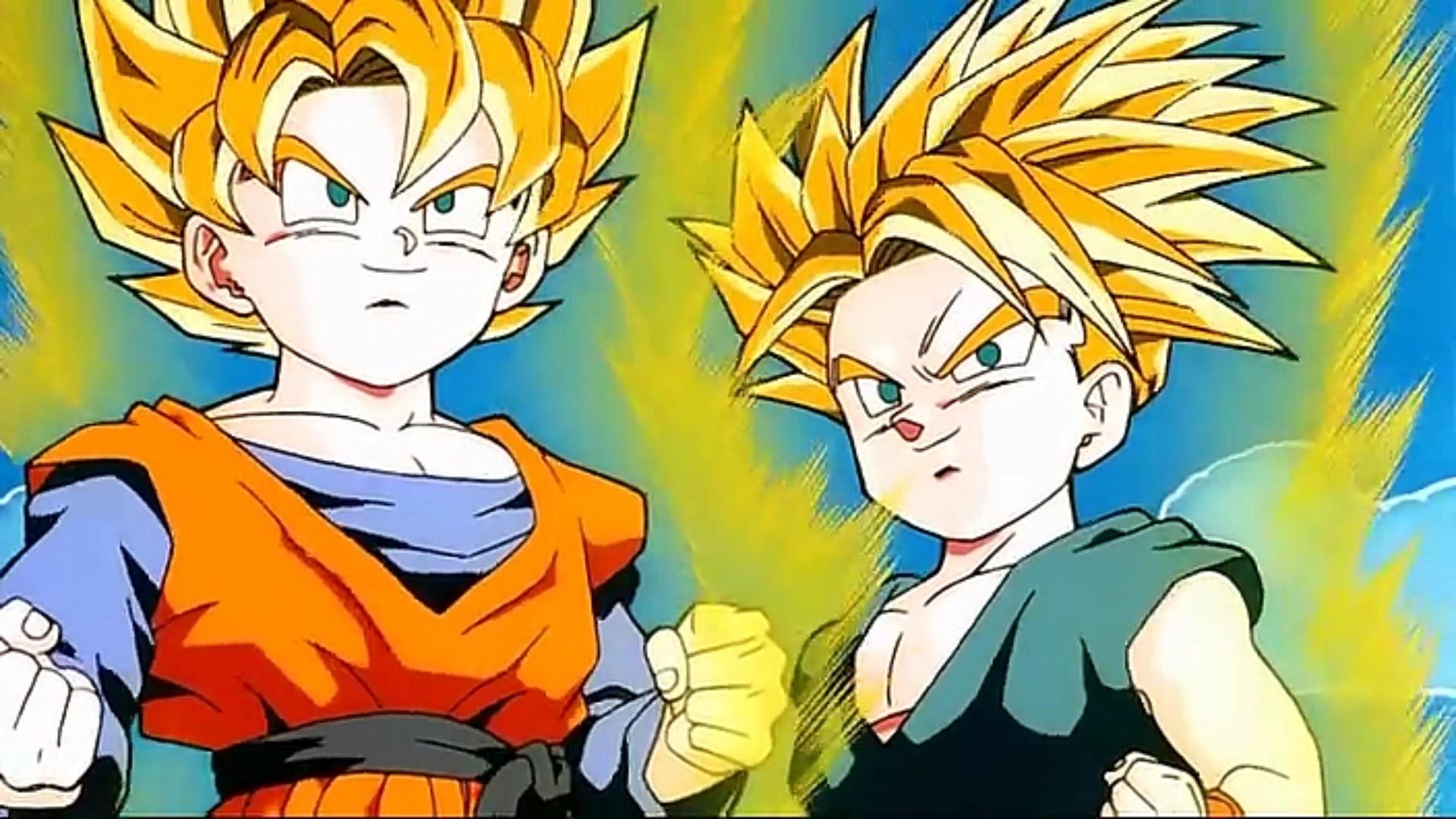 Trunks And Goten - Goten And Trunks Ssj - HD Wallpaper 