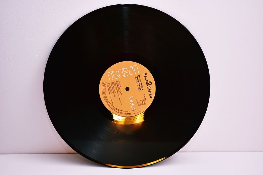 Yellow And Black Vinyl Disc, Album, Audio, Classic, - Phonograph Record - HD Wallpaper 
