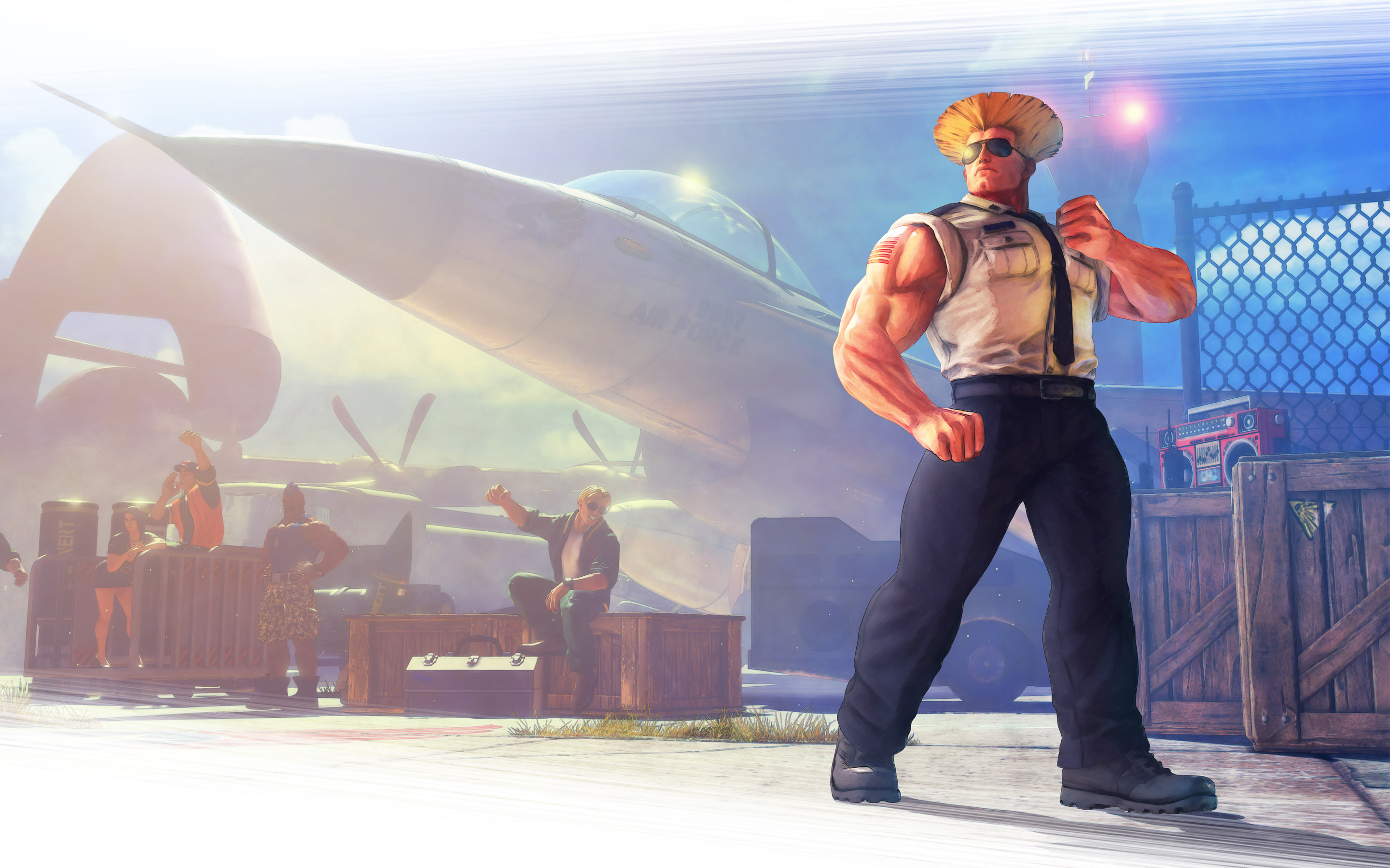 Guile Street Fighter 5 Art - HD Wallpaper 