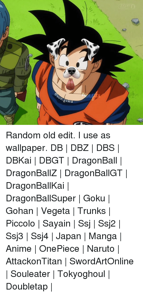 Anime, Dragonball, And Gohan - Dbz Random - HD Wallpaper 