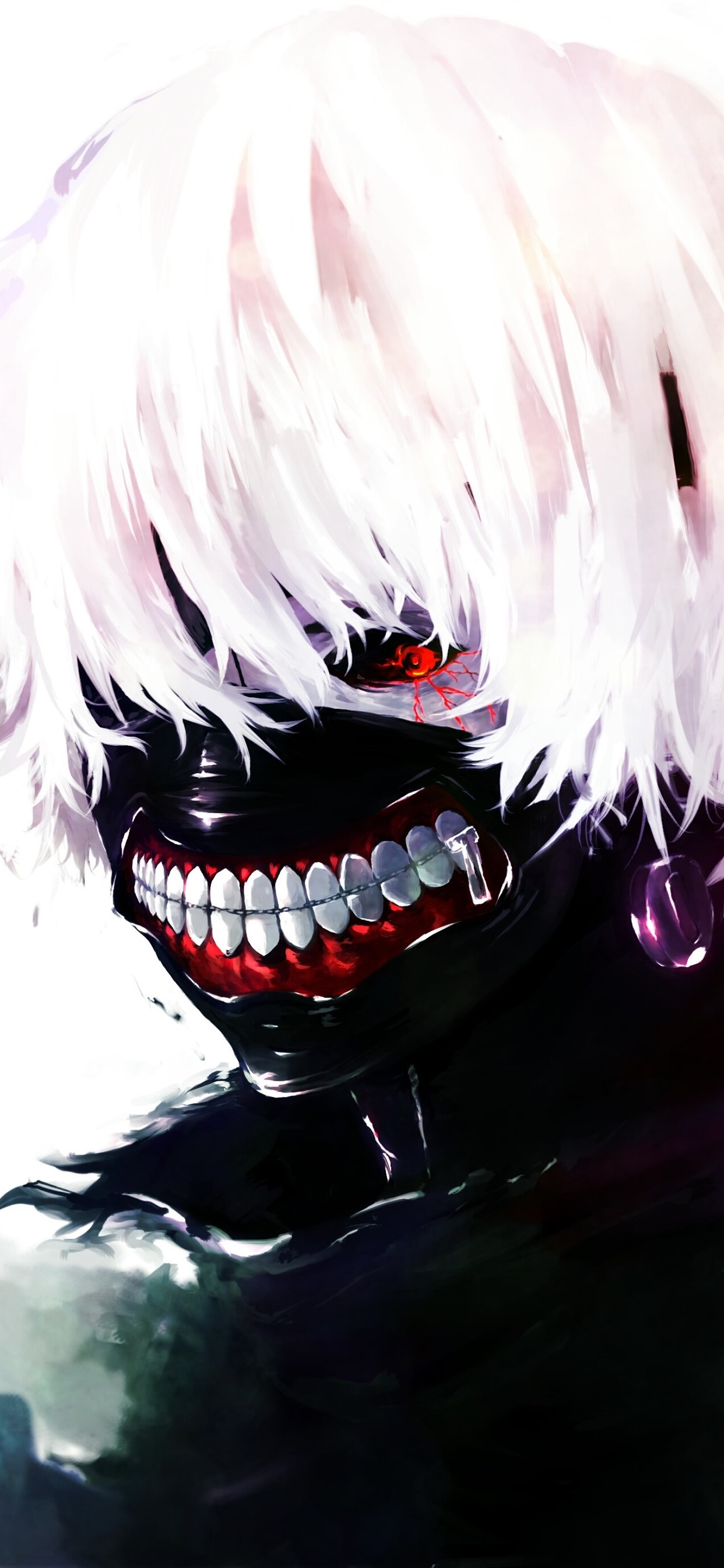 Iphone Wallpaper Tokyo Ghoul, Classic Anime - Ken Kaneki Tokyo Ghoul Art - HD Wallpaper 