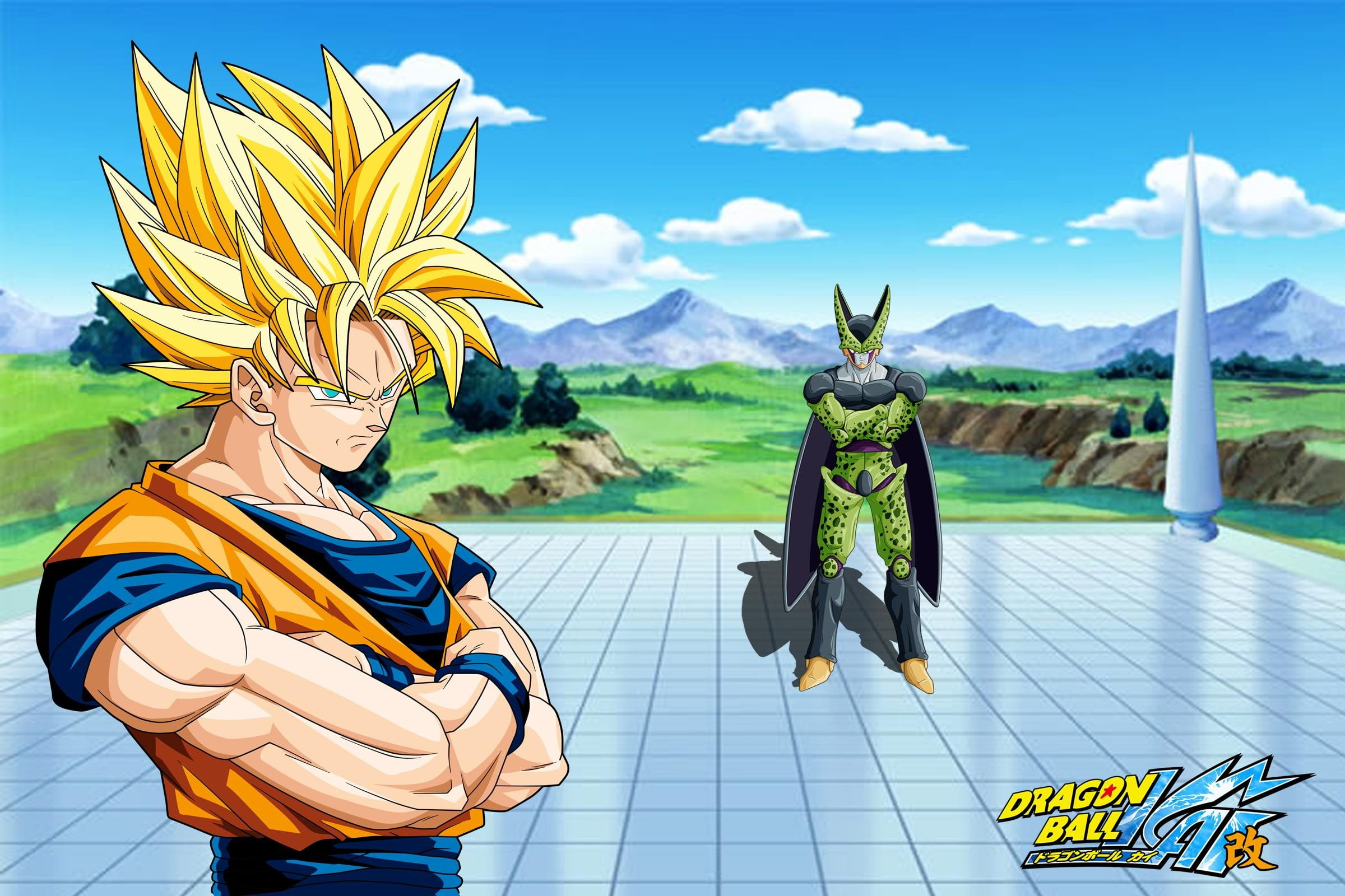 Cell Vs Son Goku - HD Wallpaper 