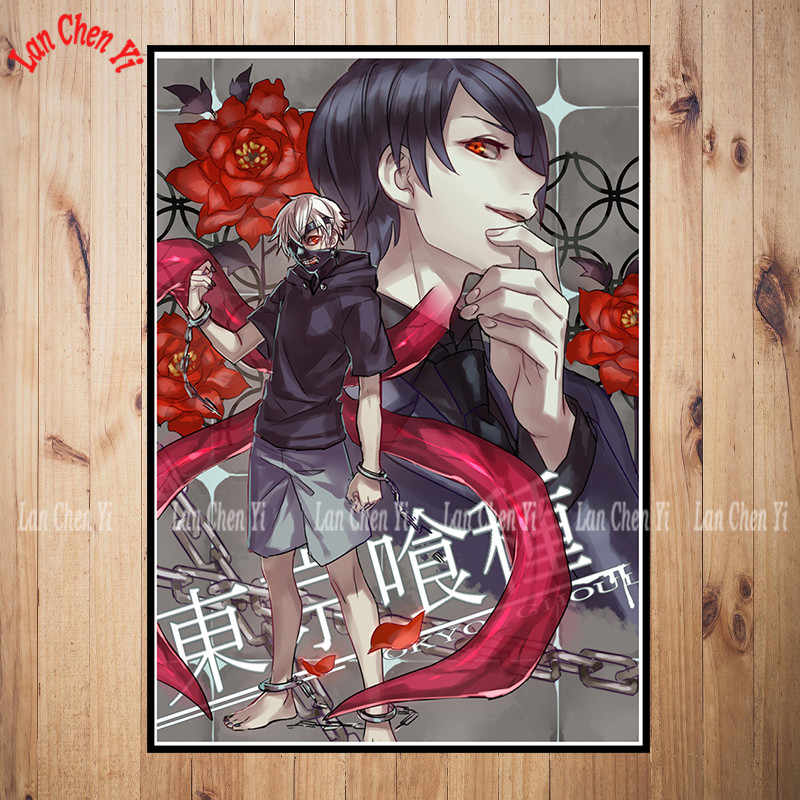 Japanese Anime Tokyo Ghoul Coated Paper Poster Cafe - La La Land Poster Quality - HD Wallpaper 