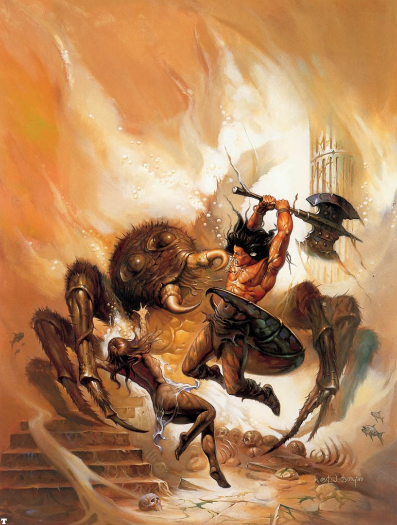 Sea Venom - Conan Fantasy Art - HD Wallpaper 