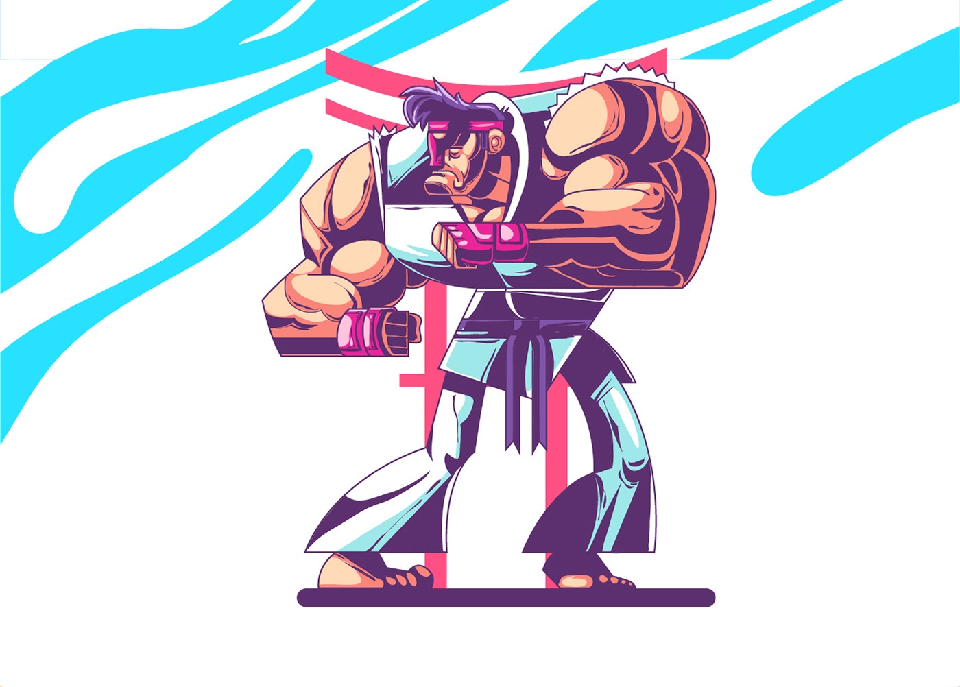 Ryu Street Fighter Art - HD Wallpaper 
