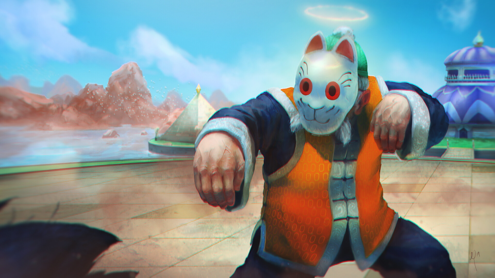 Gohan Grandpa - HD Wallpaper 