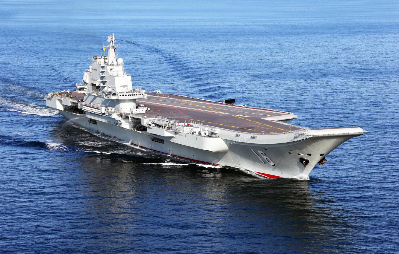 Photo Wallpaper Chinese Aircraft Carrier Liaoning, - Kuznetsov Class Aircraft Carrier - HD Wallpaper 