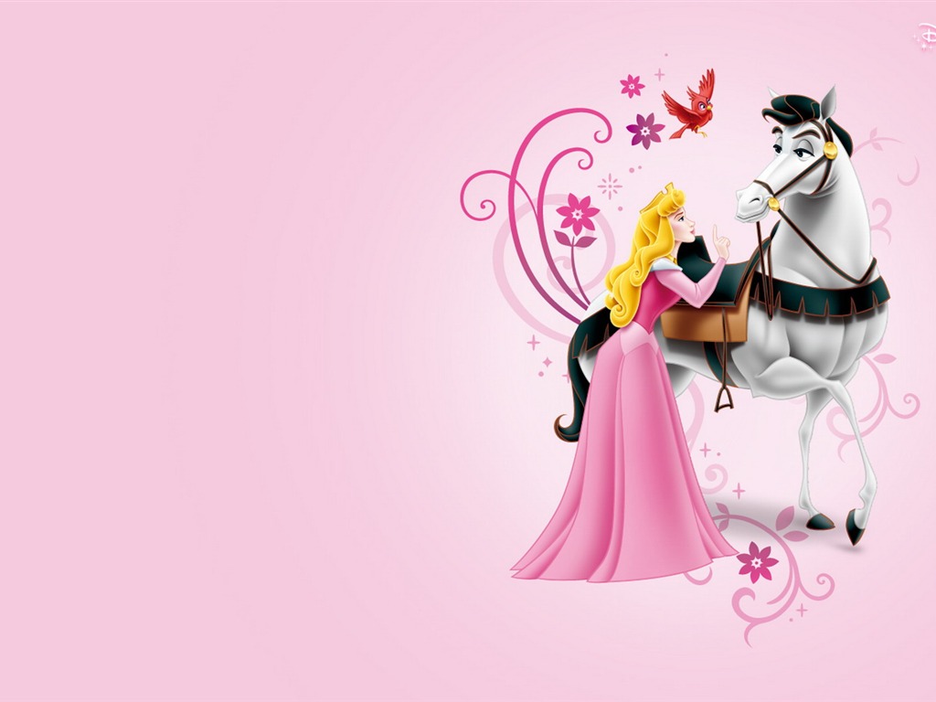 Princess Disney Cartoon Wallpaper - Pink Wallpapers Princess Dysney -  1024x768 Wallpaper 