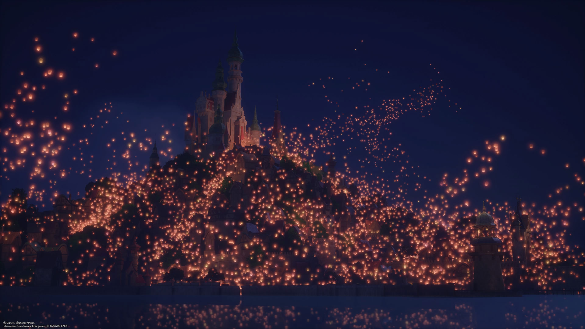 Kingdom Hearts 3 Lantern Festival - HD Wallpaper 
