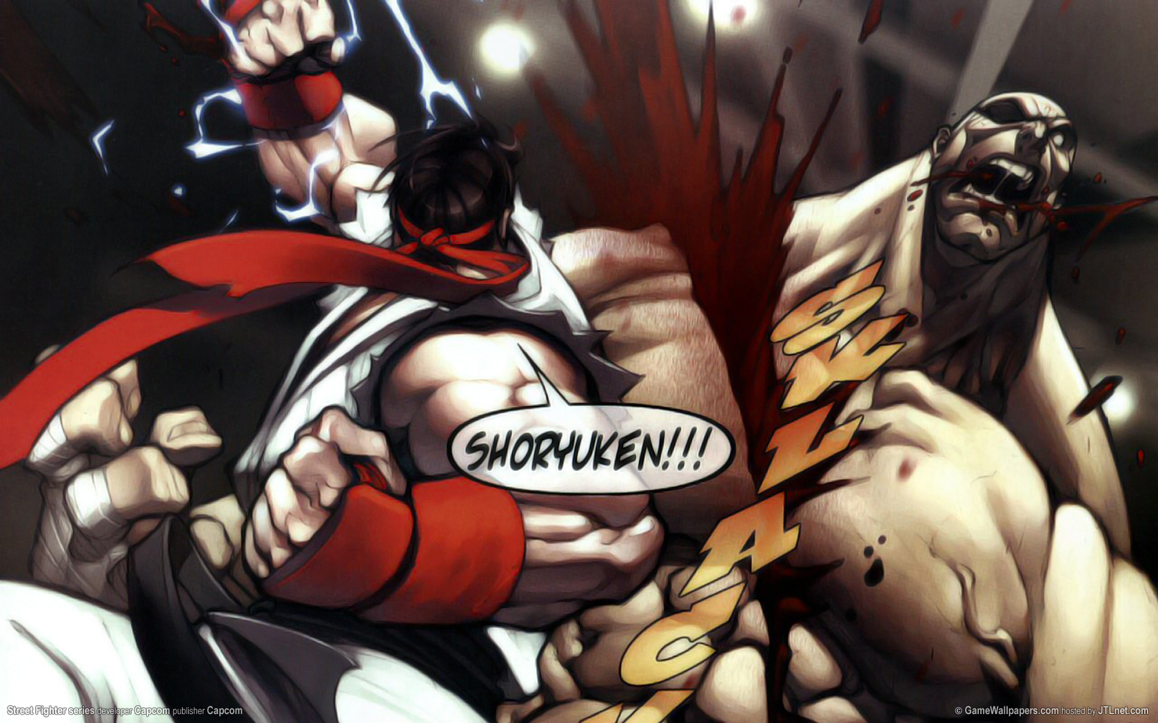 Street Fighter Comic Ryu - HD Wallpaper 