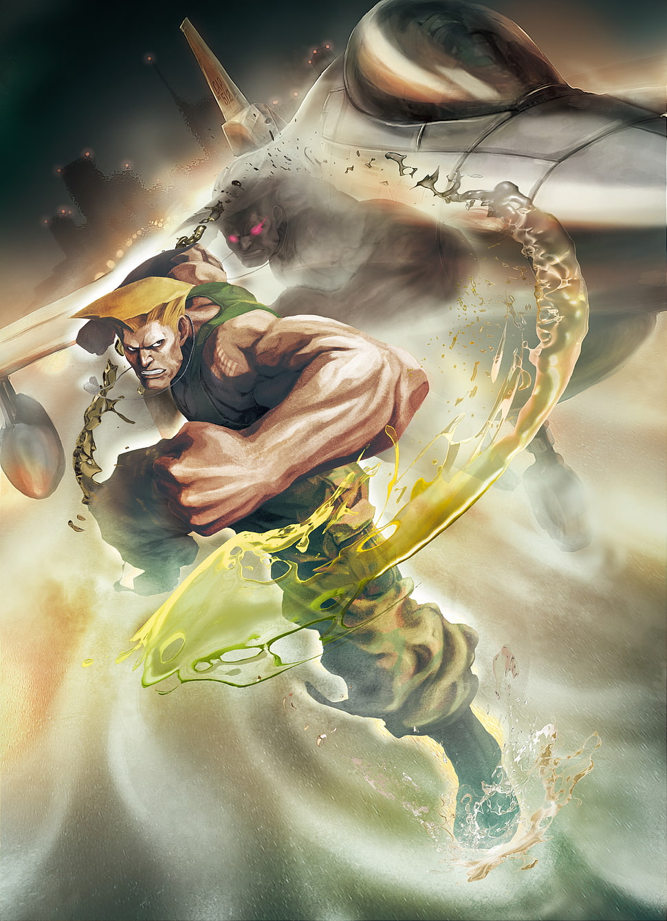 Guile Street Fighter 3d Wallpaper Hd Wallpaper - Street Fighter Guile Poster - HD Wallpaper 