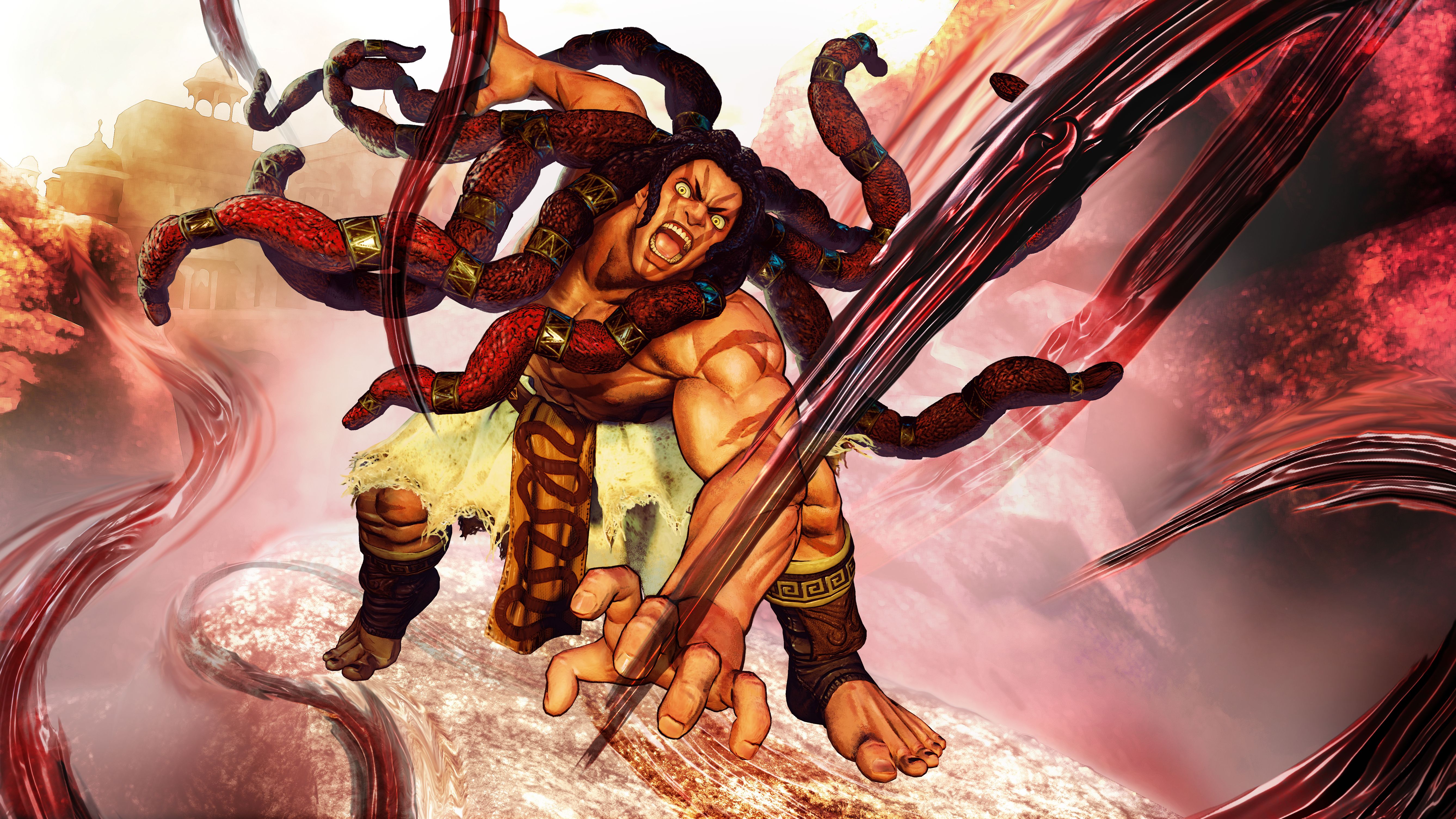 Street Fighter 5 Characters Necalli - HD Wallpaper 