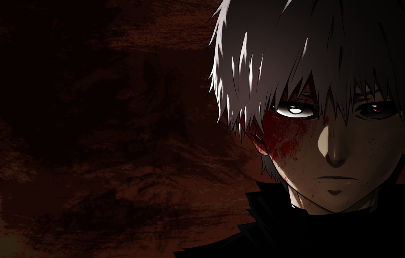 Photo Wallpaper Anime, Asian, Manga, Tokyo Ghoul, The - Manga Sad Tokyo Ghoul - HD Wallpaper 