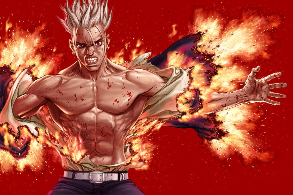 Sun Ken Rock Scan Color - HD Wallpaper 