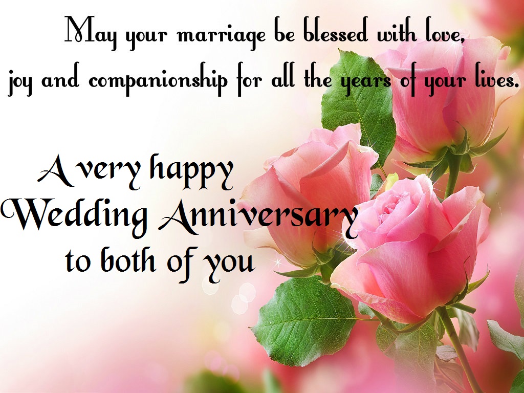 Blessing Wedding Anniversary Wishes - HD Wallpaper 