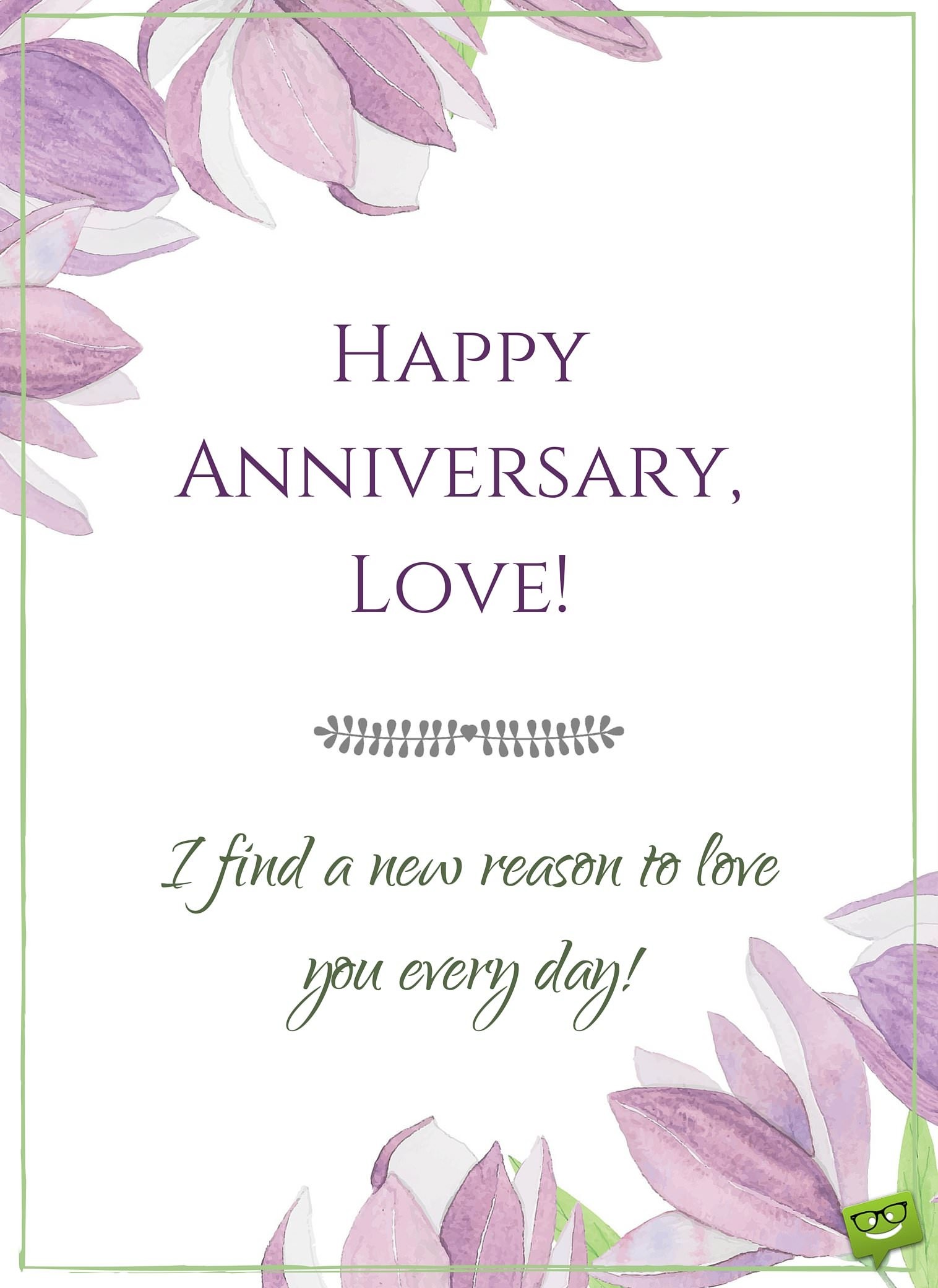 Happy Anniversary, Love I Find A New Reason To Love - HD Wallpaper 