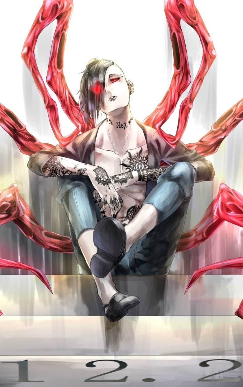 Tatto, Anime, Uta, Tokyo Ghoul, Wallpaper - Uta Tokyo Ghoul Wallpapef - HD Wallpaper 