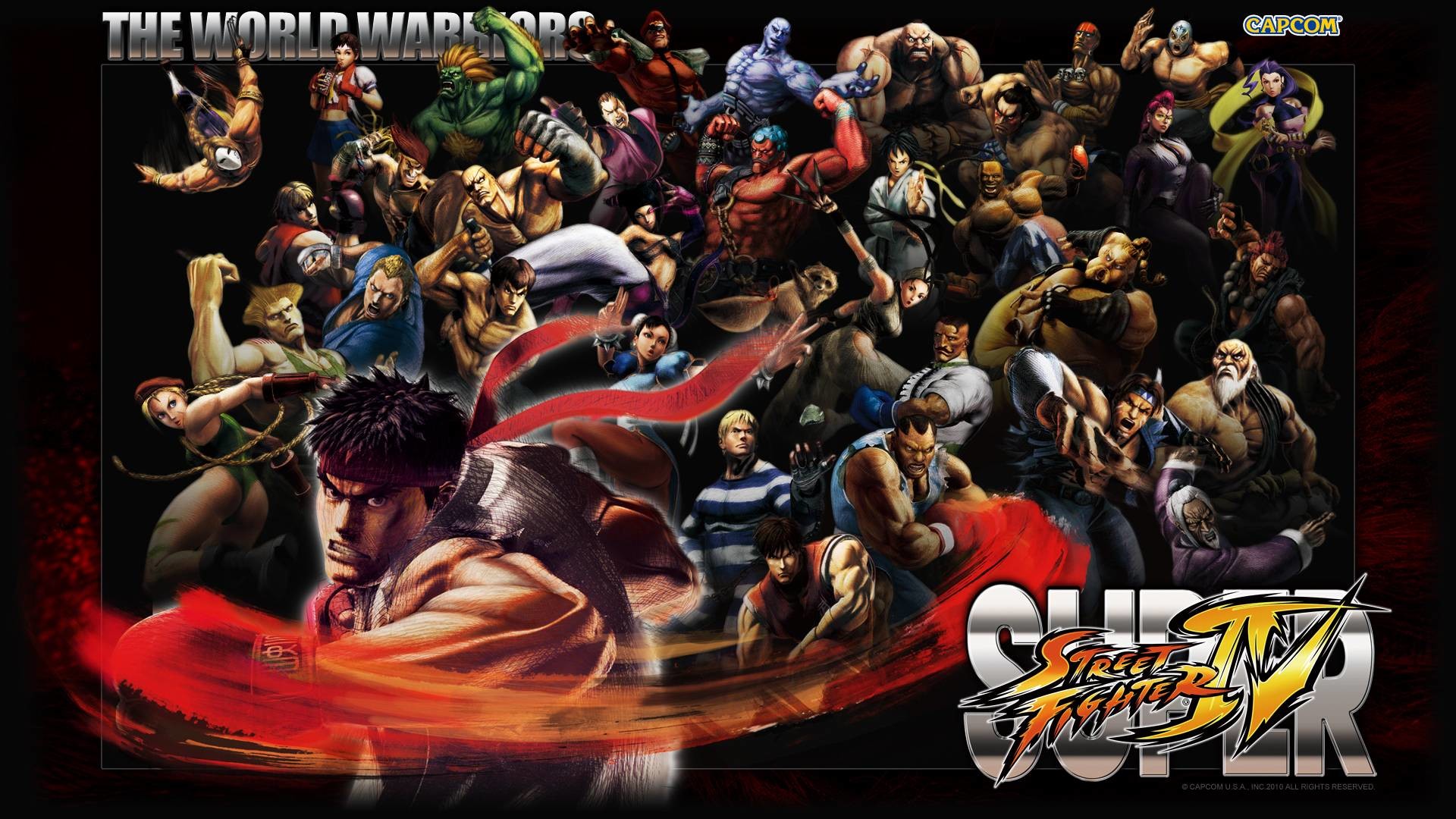 Street Fighter Wallpaper Background 15445 Hd Pictures - Ultra Street Fighter 4 Wallpaper Hd - HD Wallpaper 