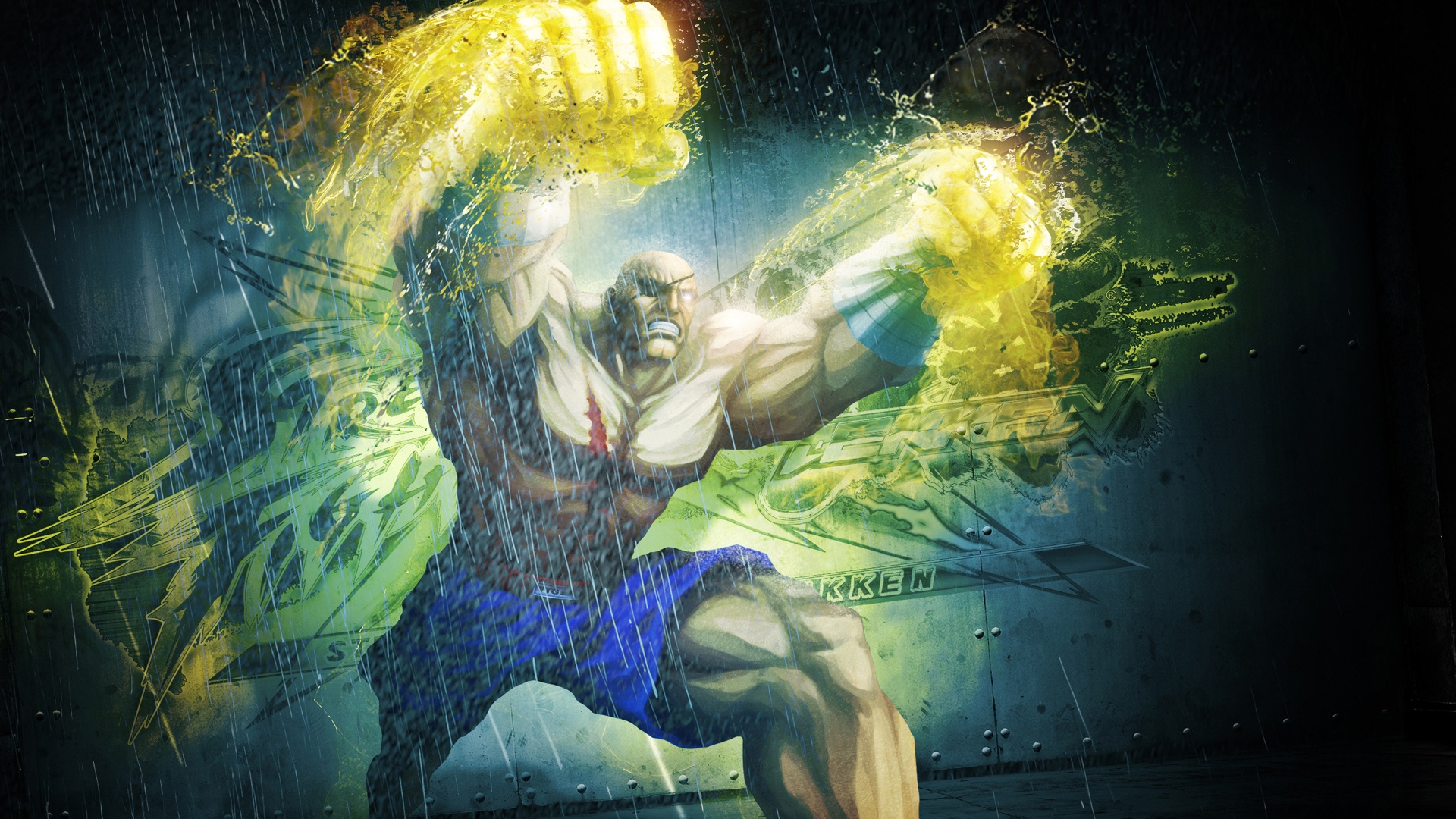 Sagat In Street Fighter - Sagat Street Fighter X Tekken - HD Wallpaper 