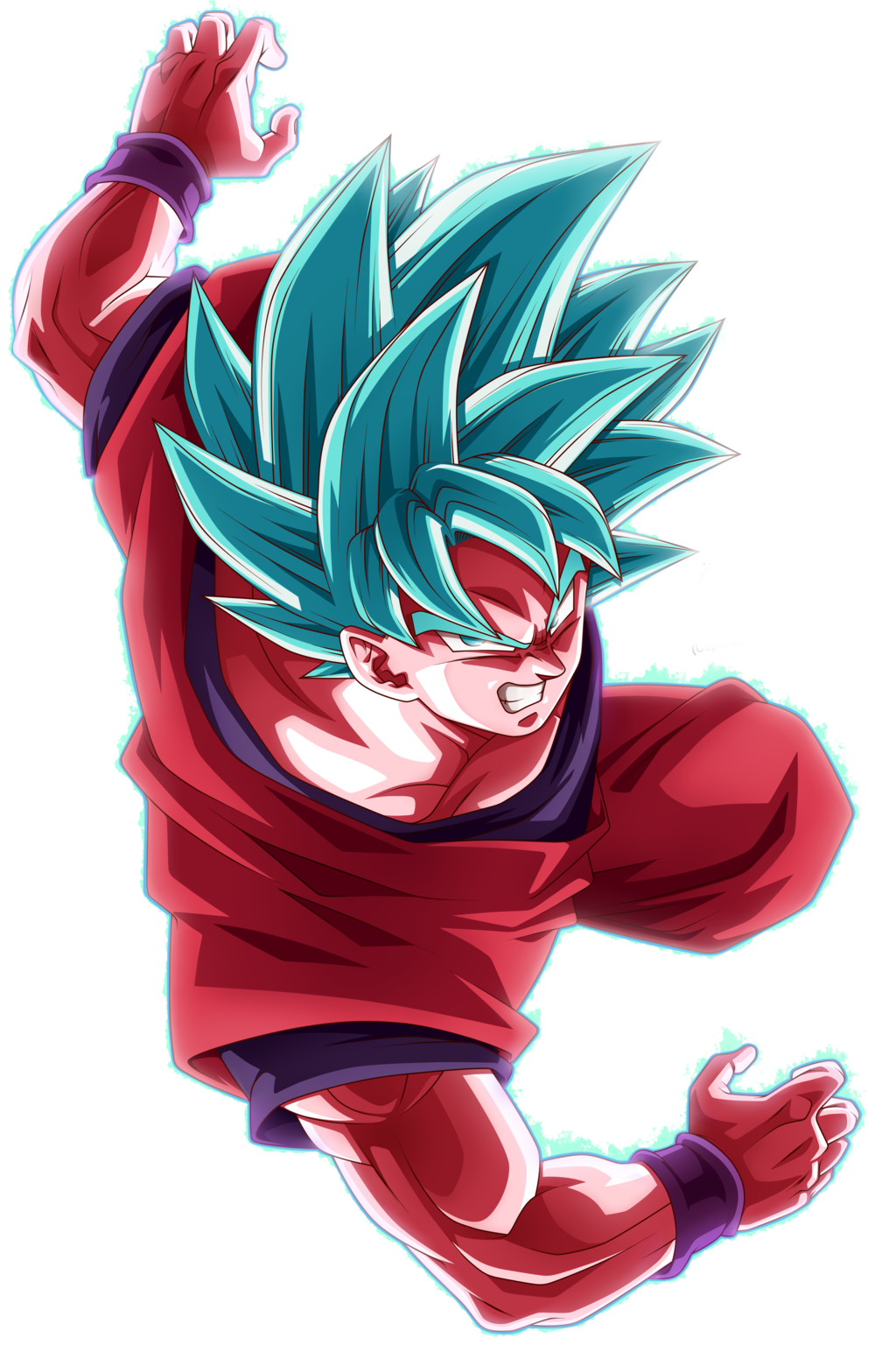 Goku Ssj Blue Kaioken X 20 - HD Wallpaper 