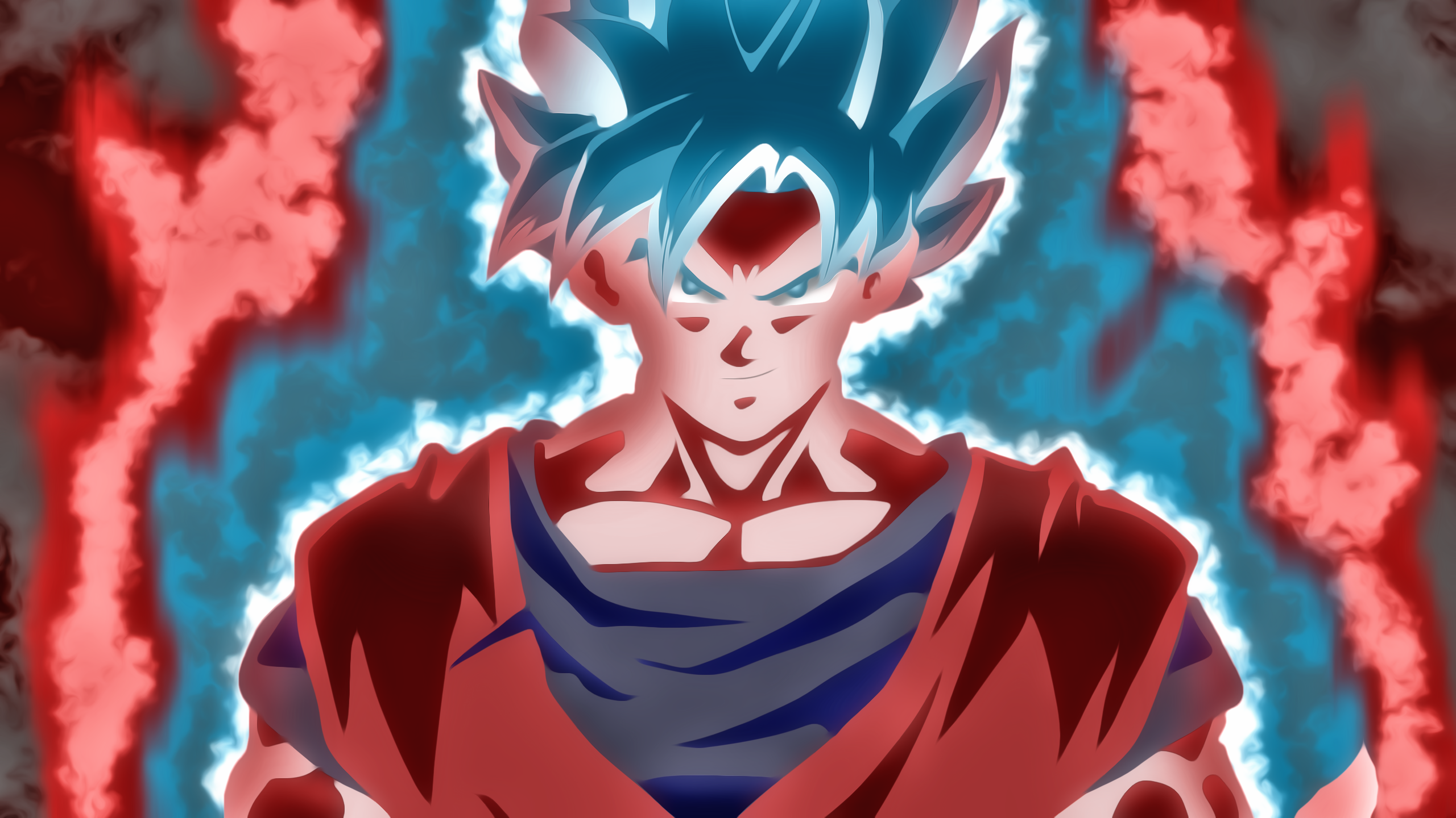 Fondo De Pantalla Del Super Sayayin Blue - HD Wallpaper 