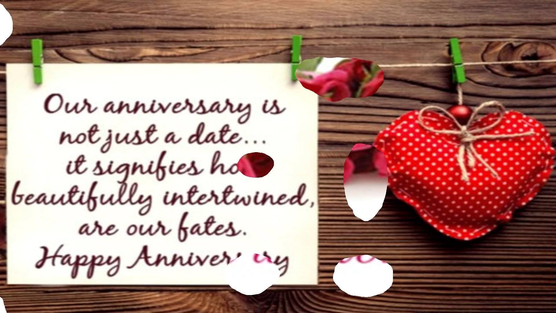 Happy Marriage Anniversary Wishes To My Friend Hd Wallpapers - Happy  Anniversary Quotes For Husband In English - 1920x1080 Wallpaper 