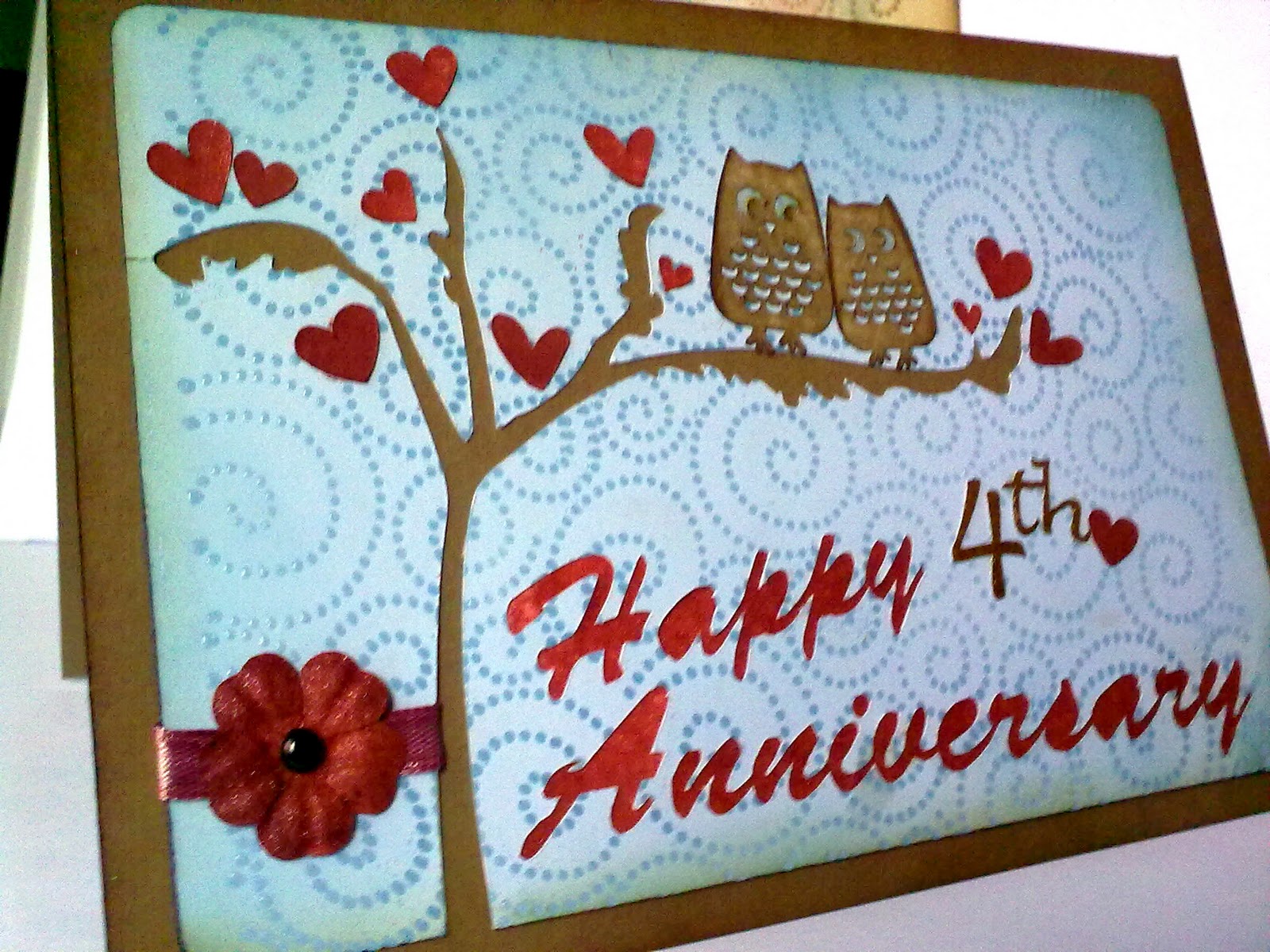 Happy 4th Wedding Anniversary Wishes - HD Wallpaper 
