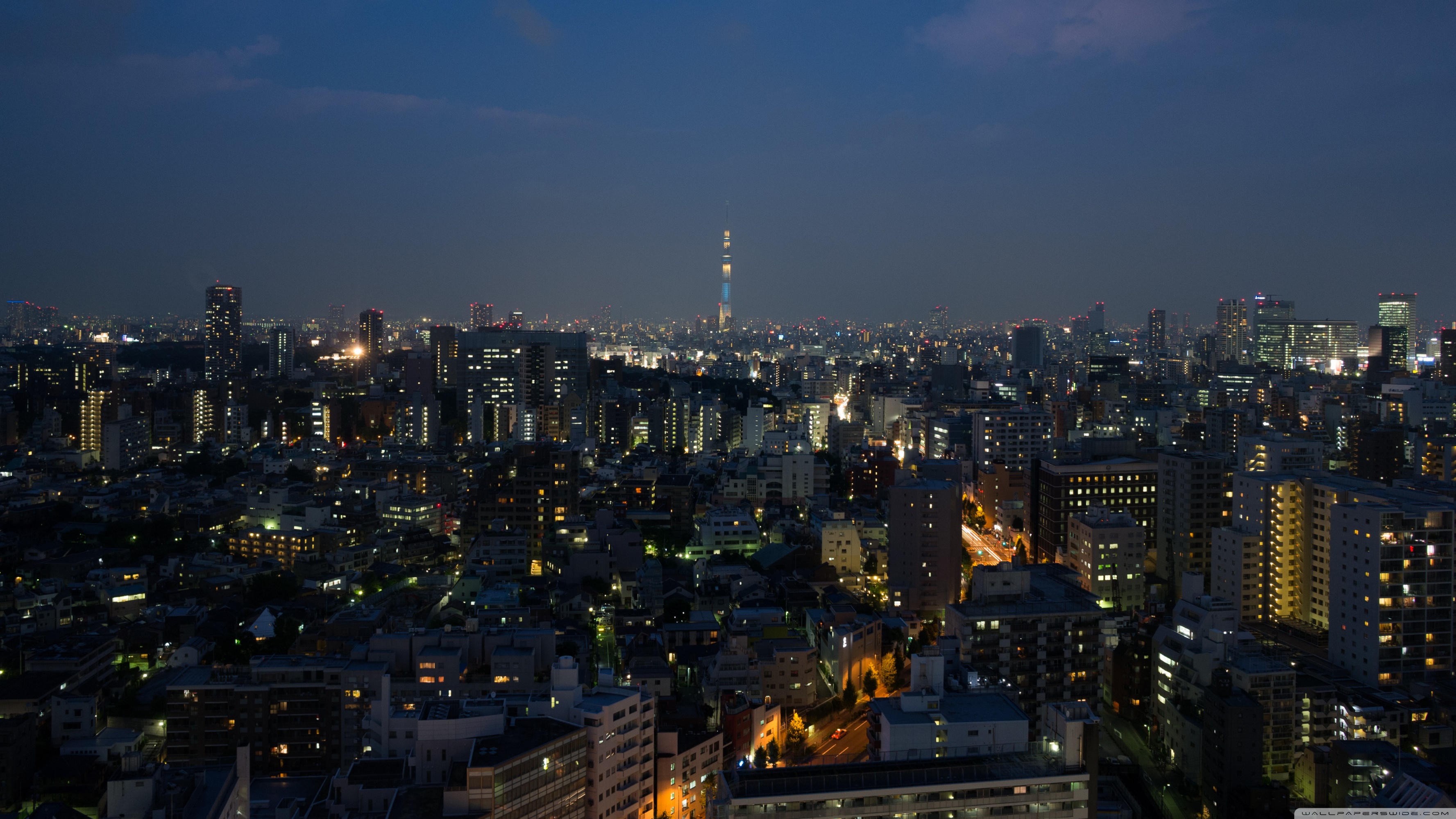4k Tokyo At Night - HD Wallpaper 