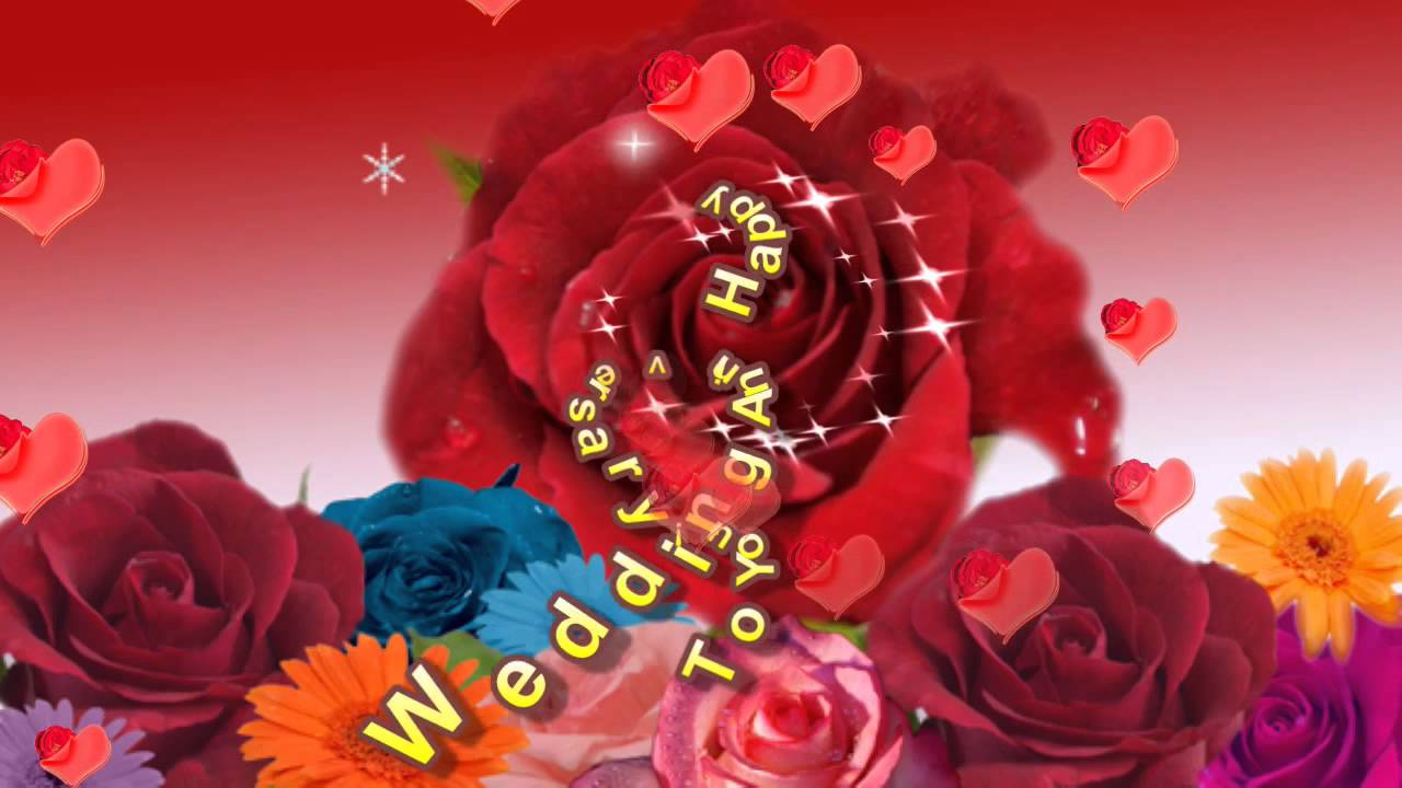 Anniversary Wishes Wallpaper - Live Wedding Anniversary Wishes - HD Wallpaper 