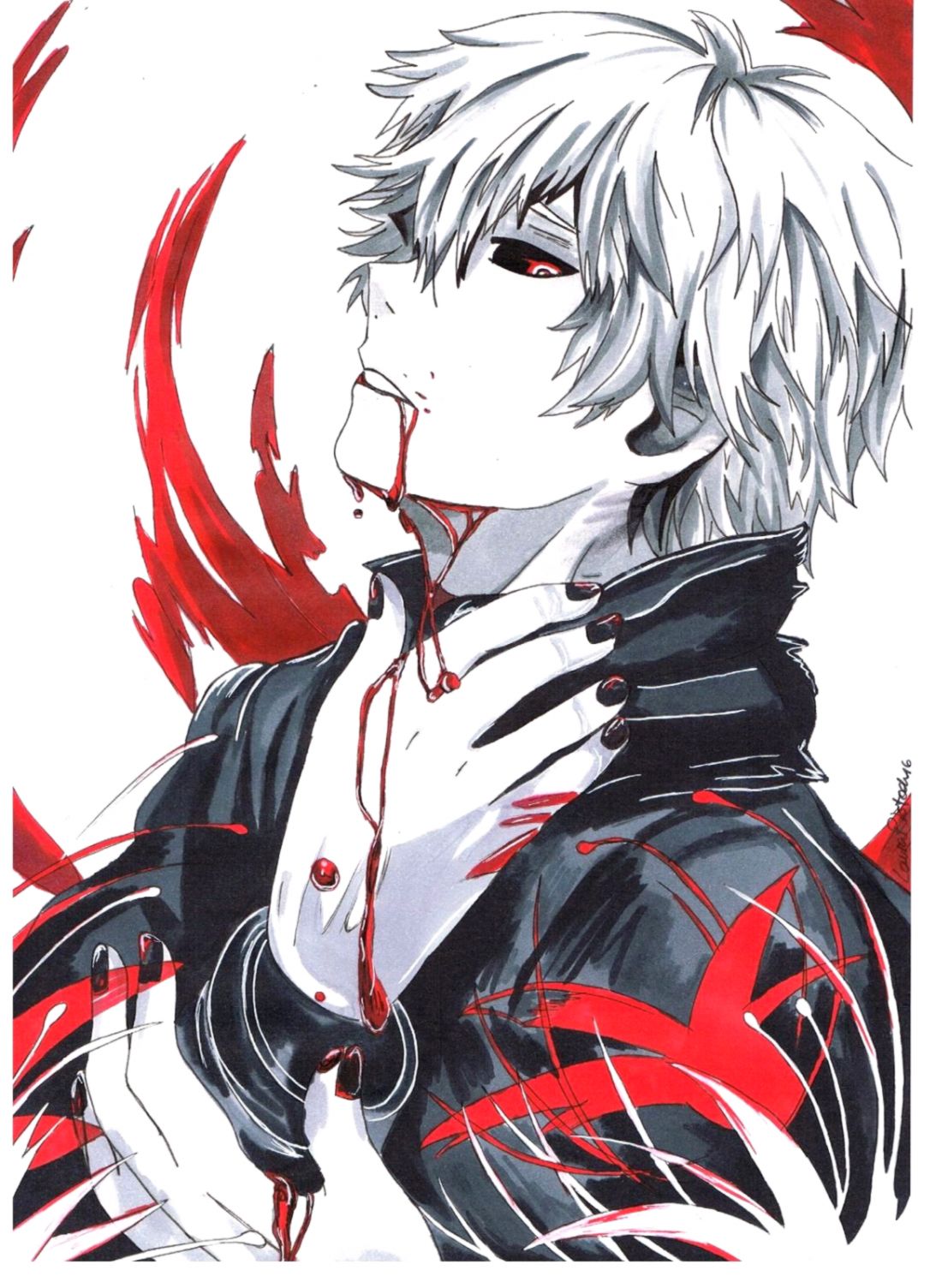 Kaneki Tokyo Gambar Tokyo Ghoul - HD Wallpaper 