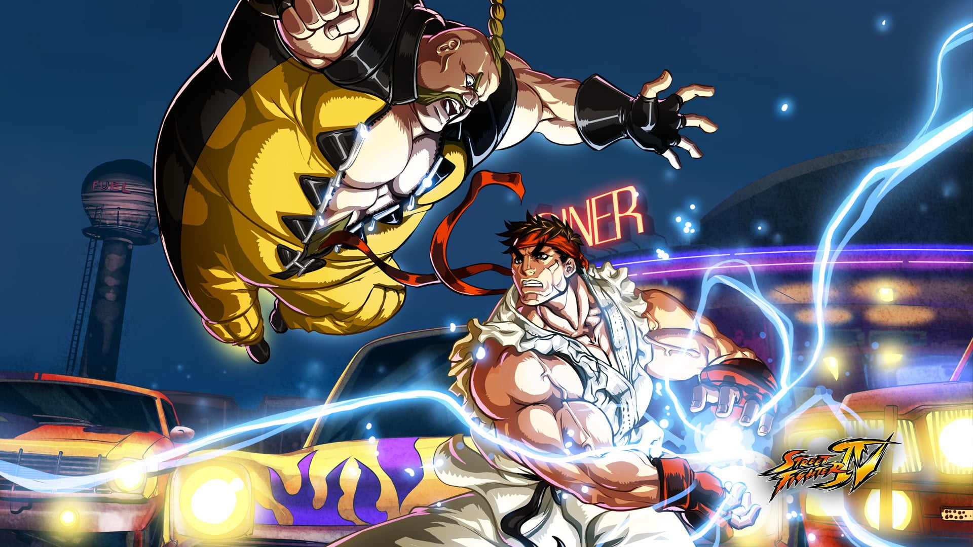 Street Fighter Iv Artwork - HD Wallpaper 