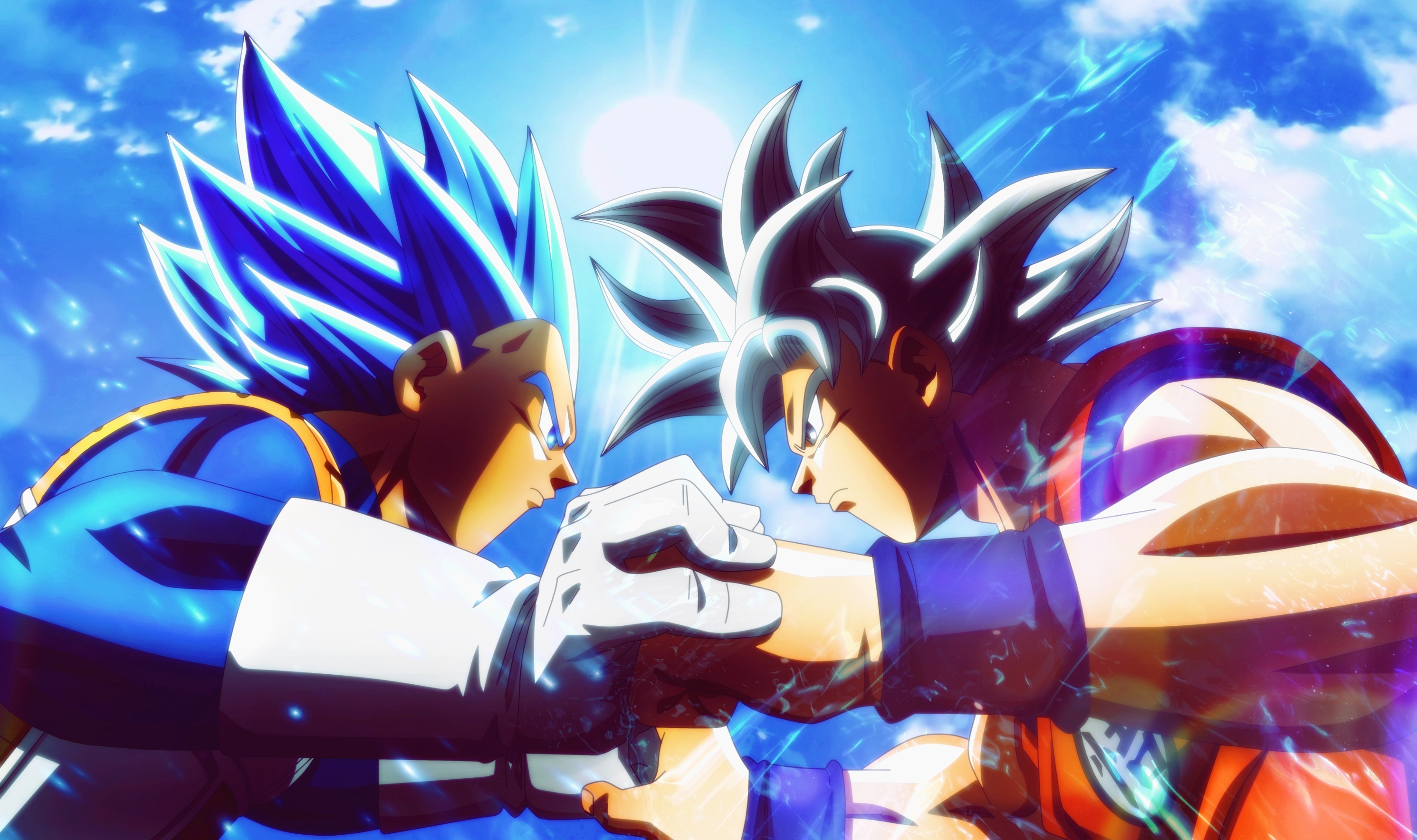 Dragon Ball Super Goku Vs Vegeta 2982x1769 Wallpaper Teahub Io