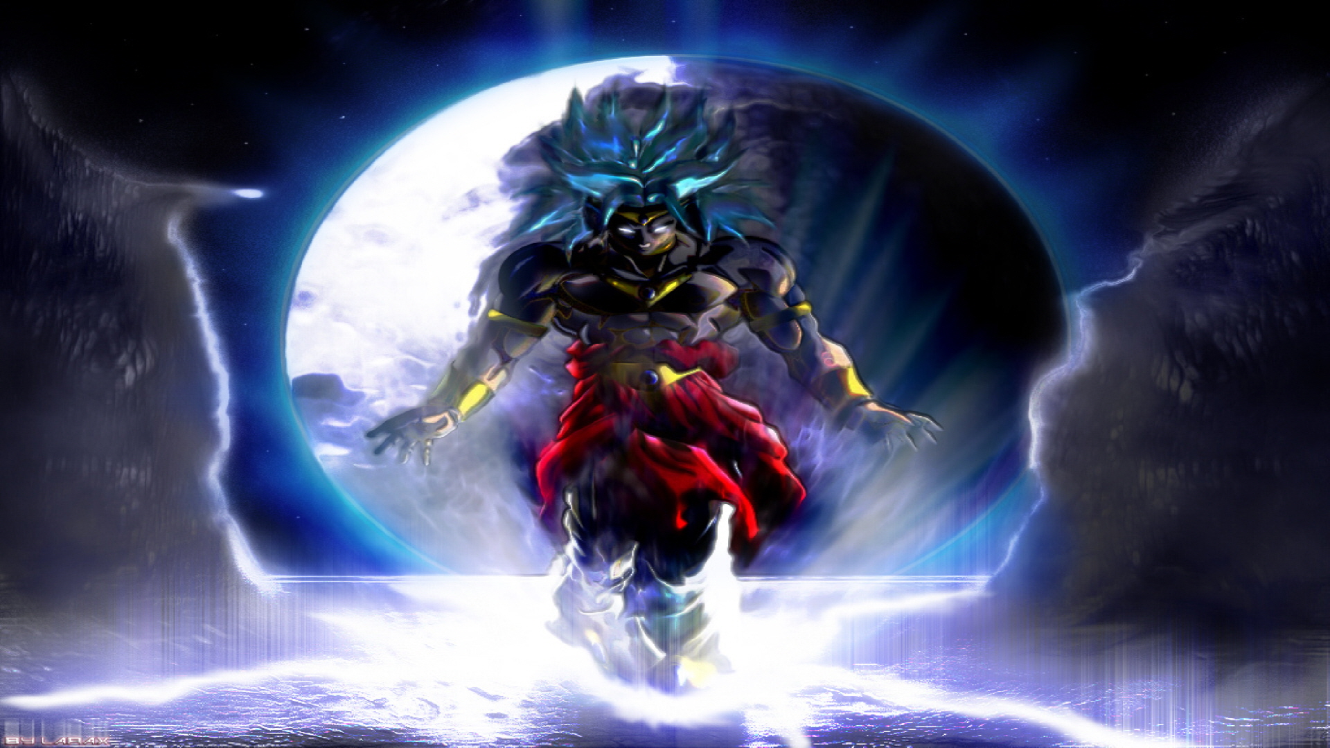 Dragon Ball Z Broly Wallpaper - Dragon Ball Z Hd - HD Wallpaper 
