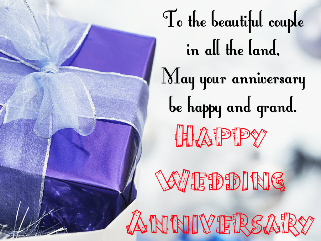 Wedding Anniversary Gift With Quote - Happy Marriage Anniversary Gift - HD Wallpaper 