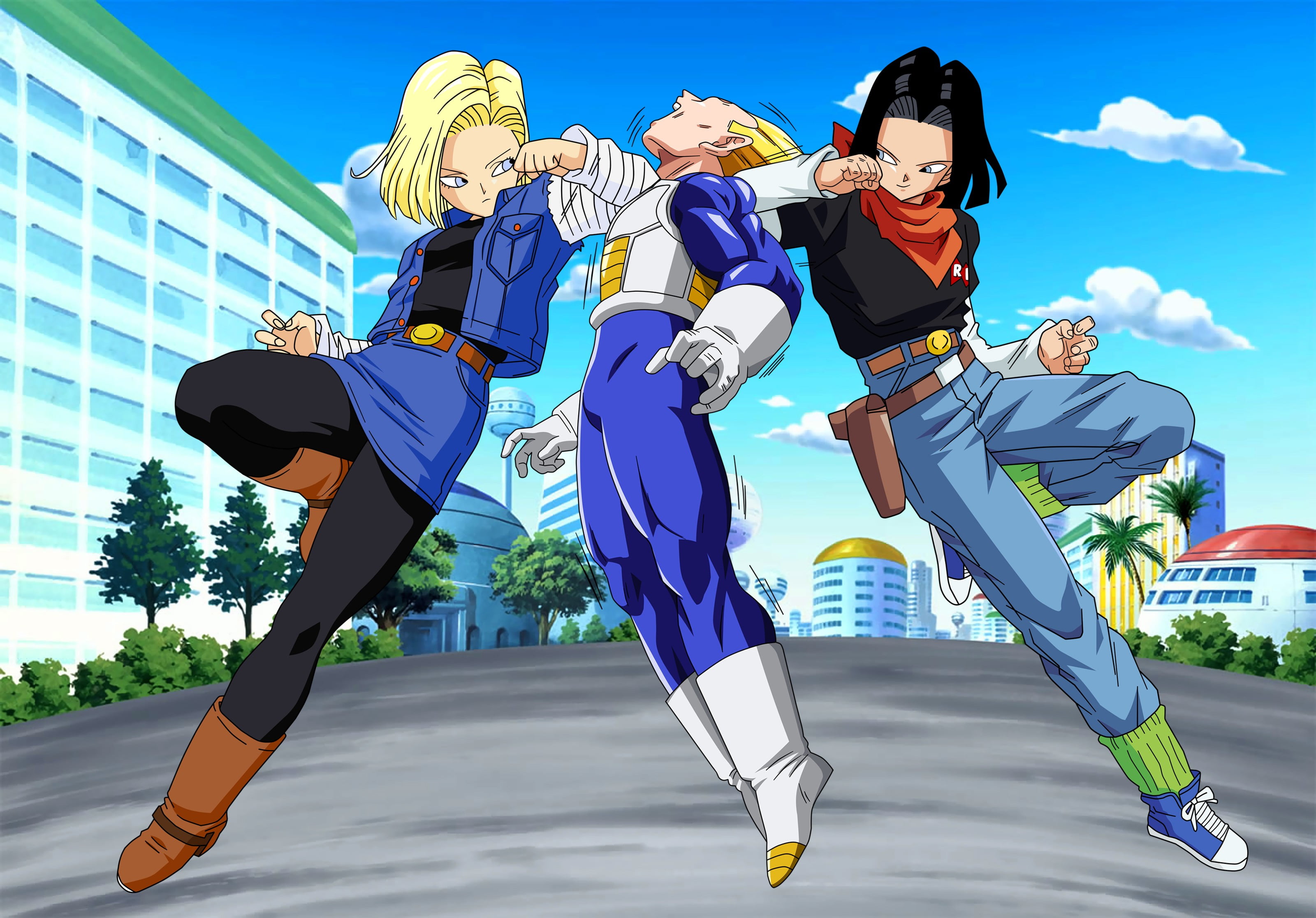 Android 18 - HD Wallpaper 