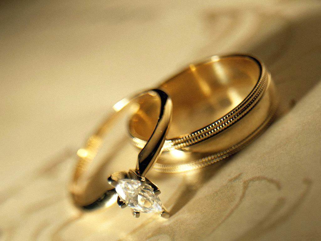 Anniversary Wallpaper Funny Anniversary Or Wedding - High Resolution Wedding Rings - HD Wallpaper 