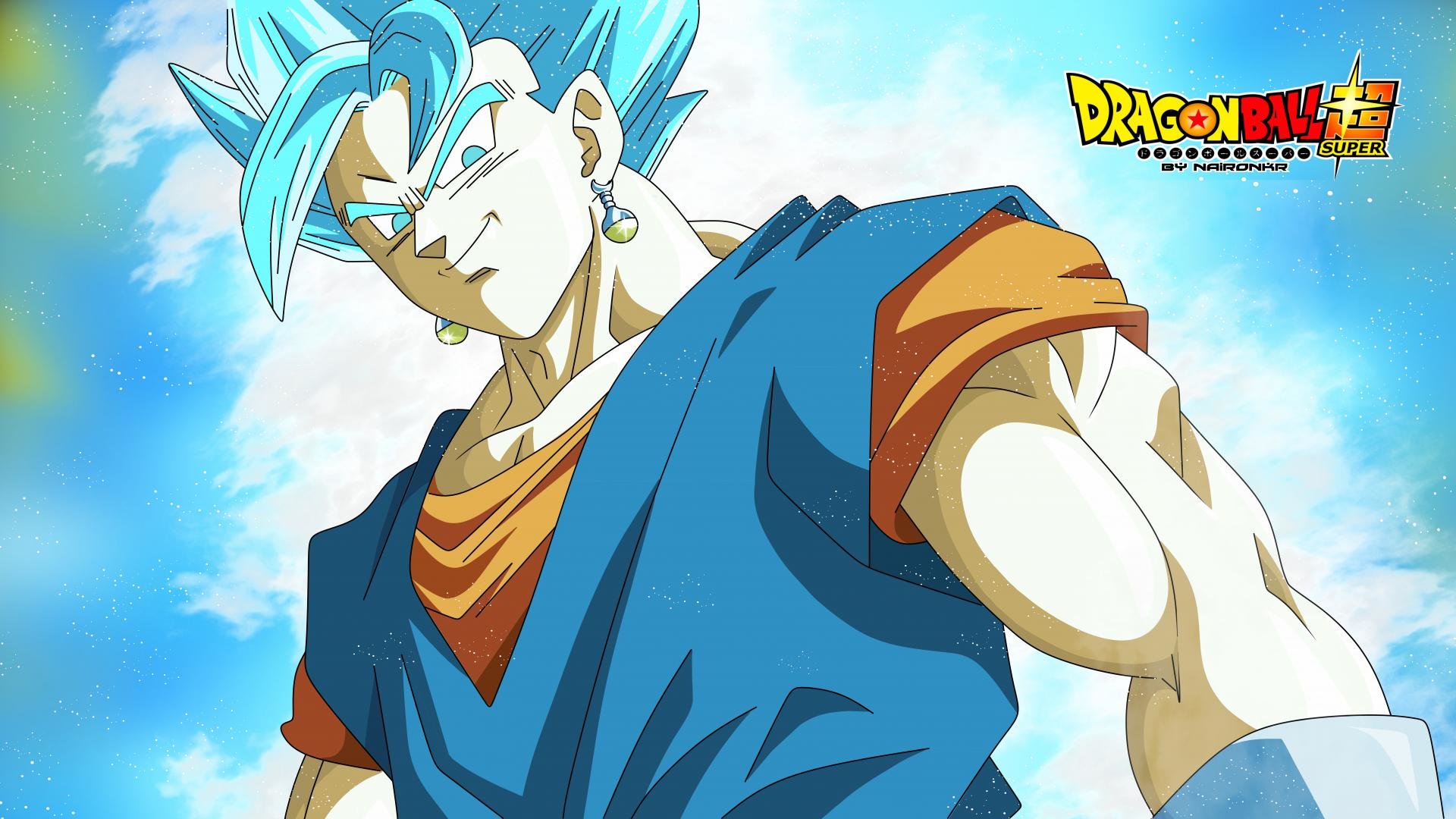 Awesome Dragon Ball Super Free Wallpaper Id - Dragon Ball Super Ssgss Vegito - HD Wallpaper 