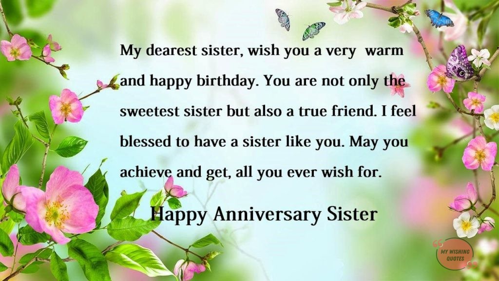Marriage Anniversary Message For Sister - Marriage Anniversary Wish For Sister - HD Wallpaper 