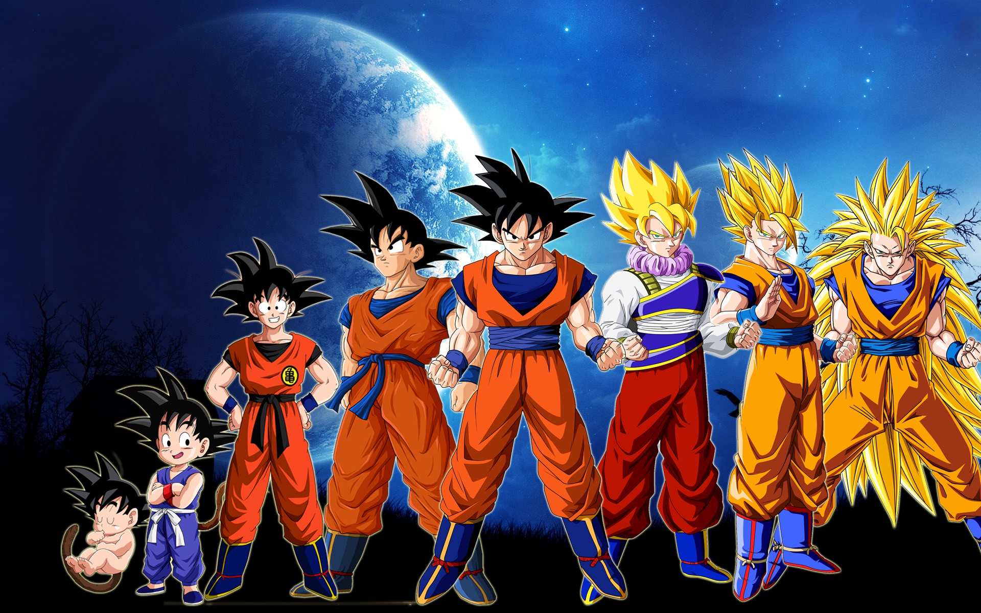 Dragon Ball Z Goku - HD Wallpaper 