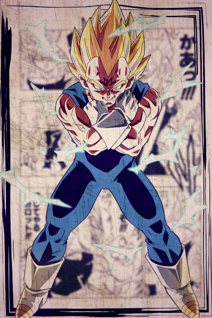 Majin Vegeta Wallpaper Phone - HD Wallpaper 