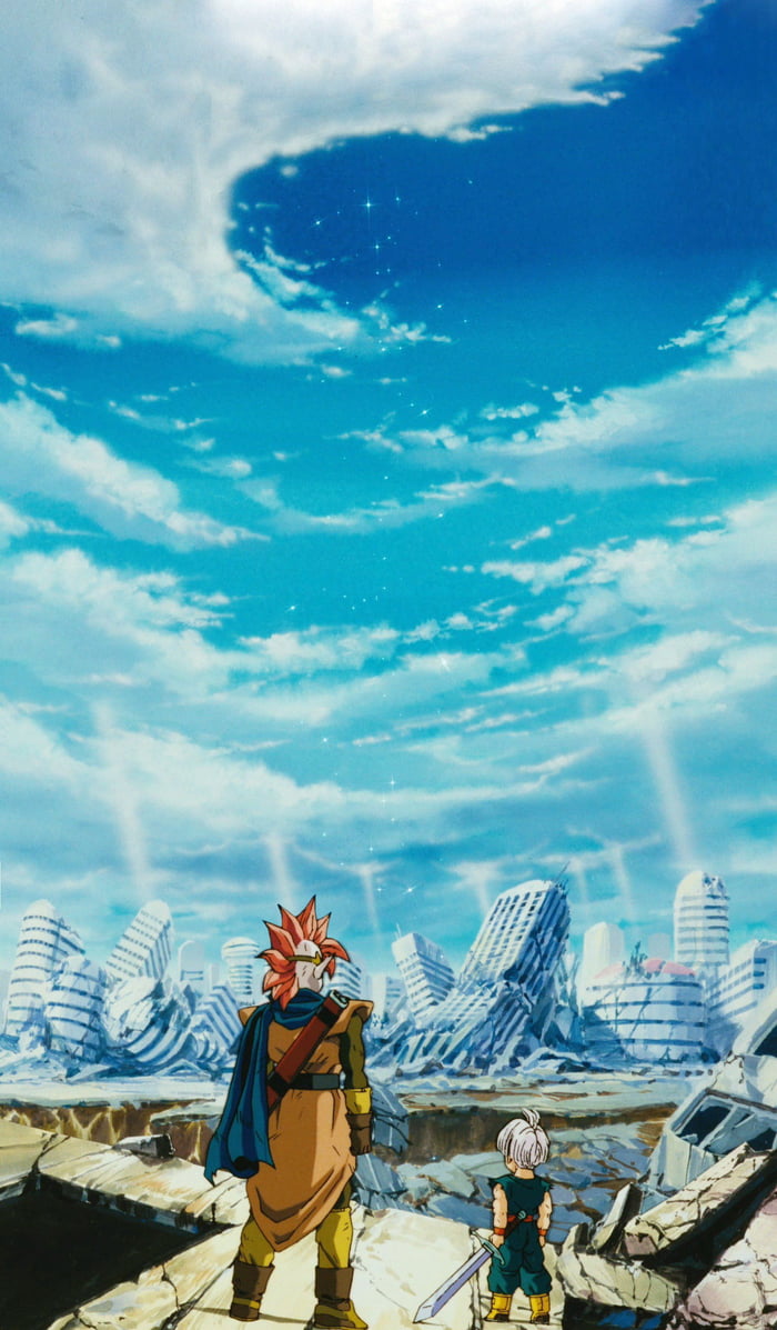 Dragon Ball Z Tapion Trunks 700x1197 Wallpaper Teahub Io