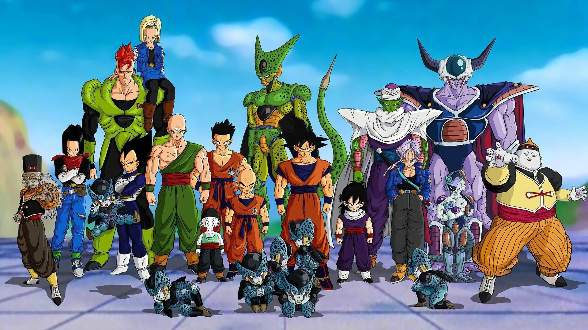 Dragon Ball Characters Hd - HD Wallpaper 