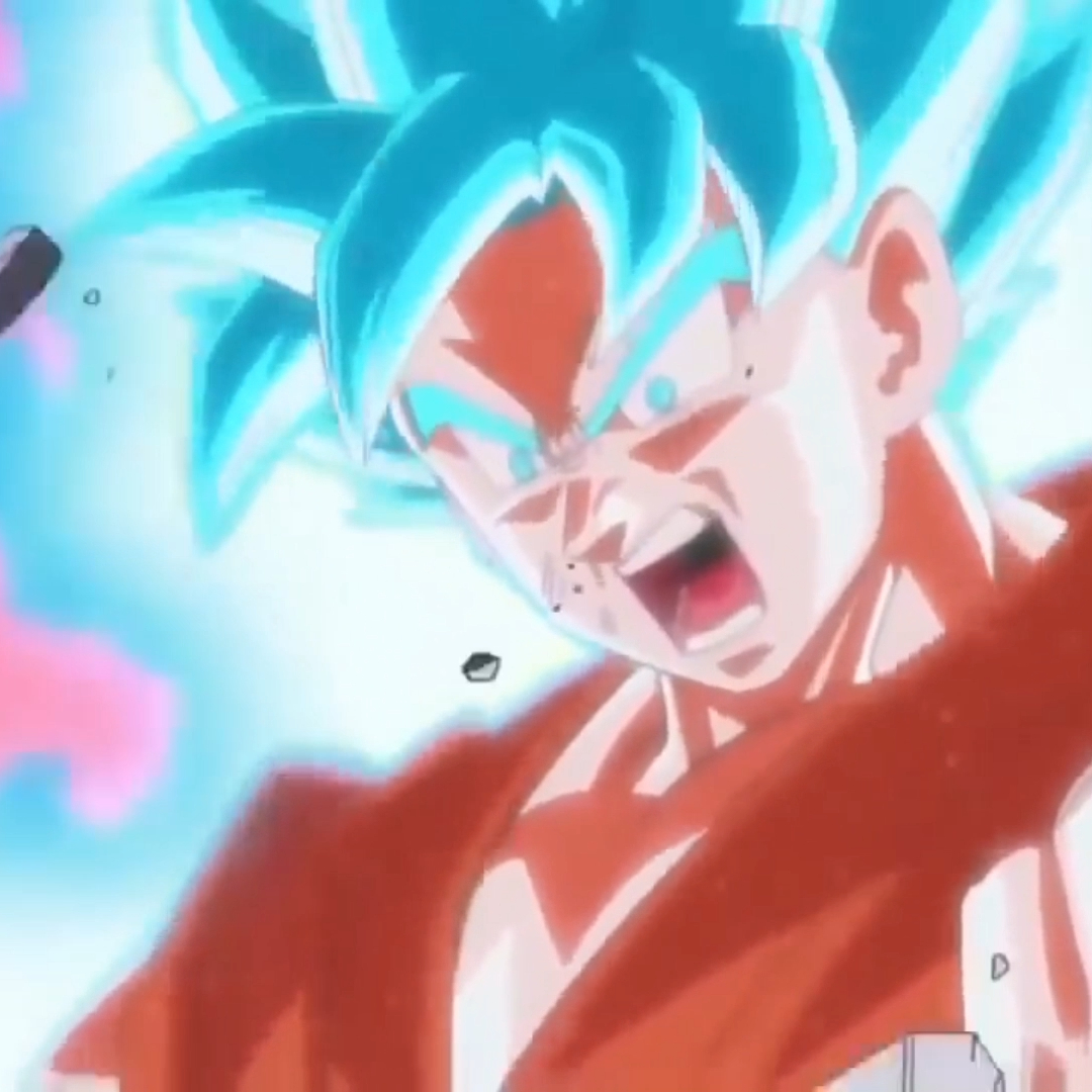 Goku Super Saiyan Blue Power Up - HD Wallpaper 