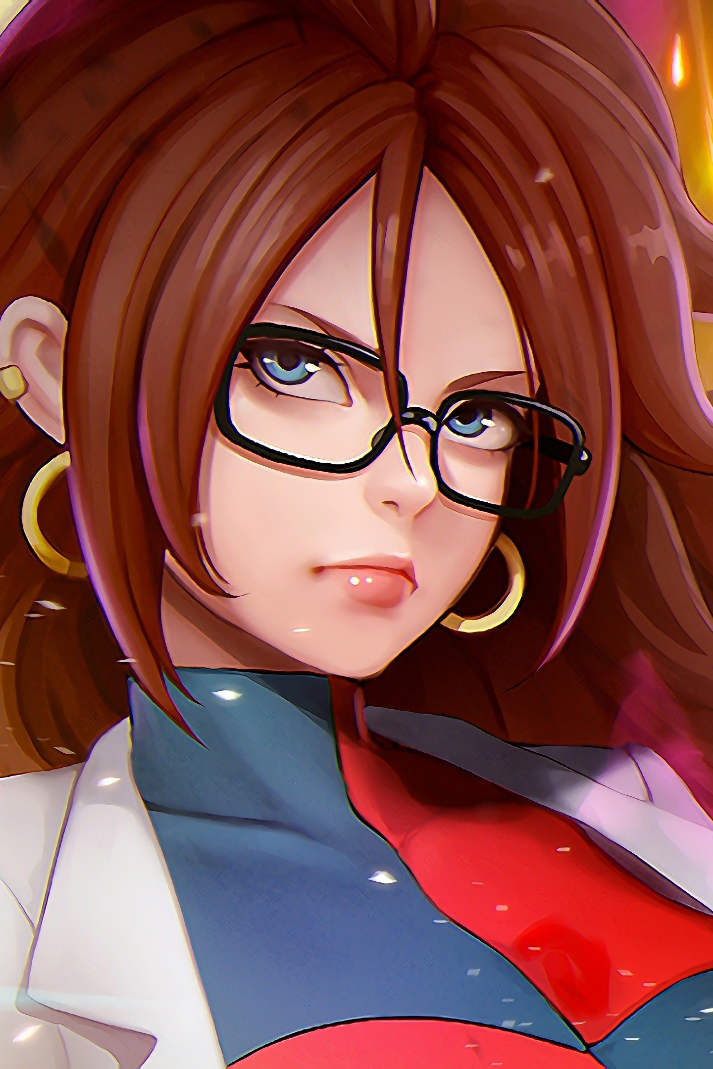 Hot, Dragon Ball Fighterz, Android 21, Glasses, Wallpaper - Android 21 Wallpaper Mobile - HD Wallpaper 